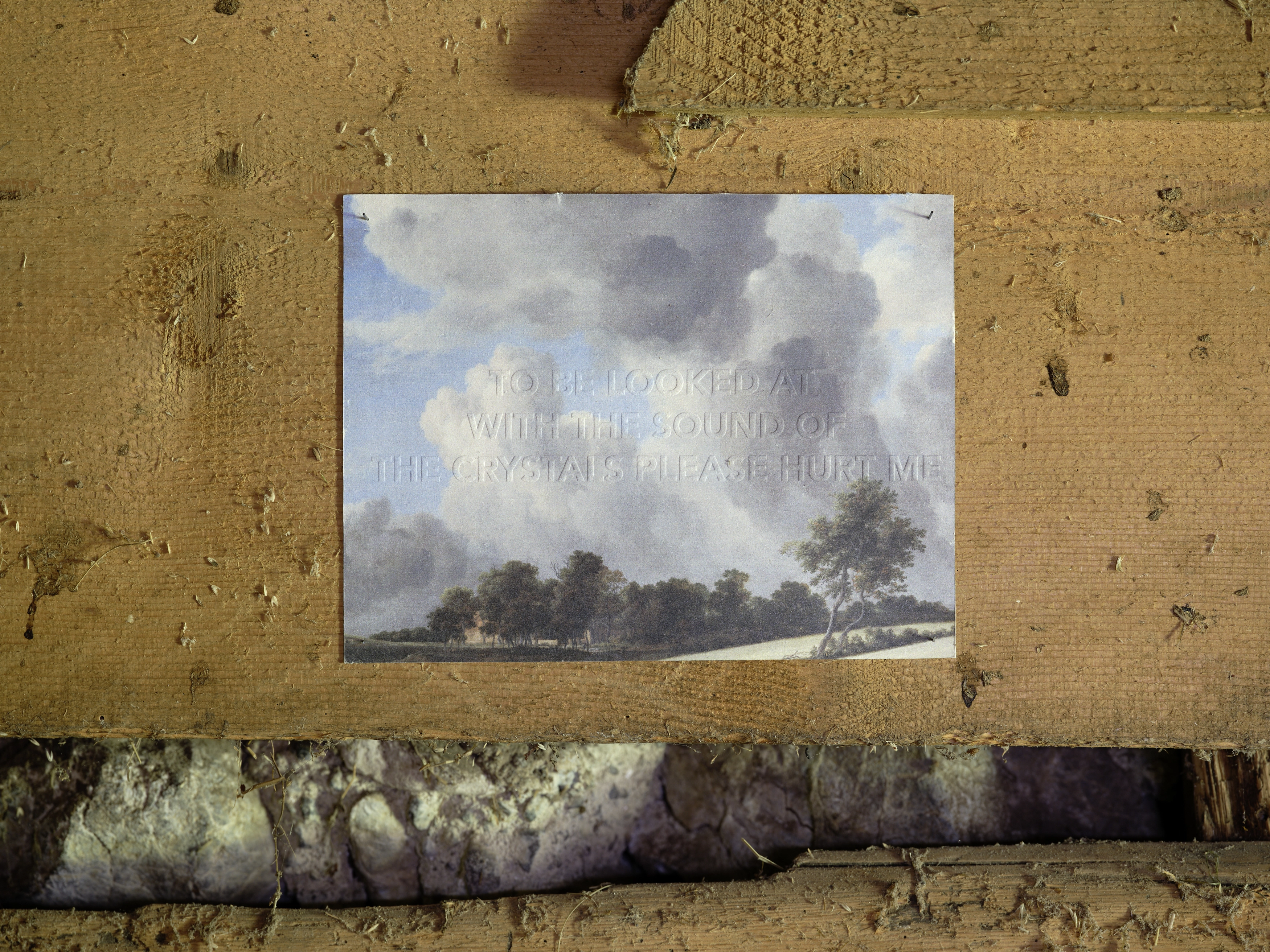 Maria Loboda – An exhausted Dr. John Dee enjoys the view towards the lake, 2021 – Foto: David Aebi