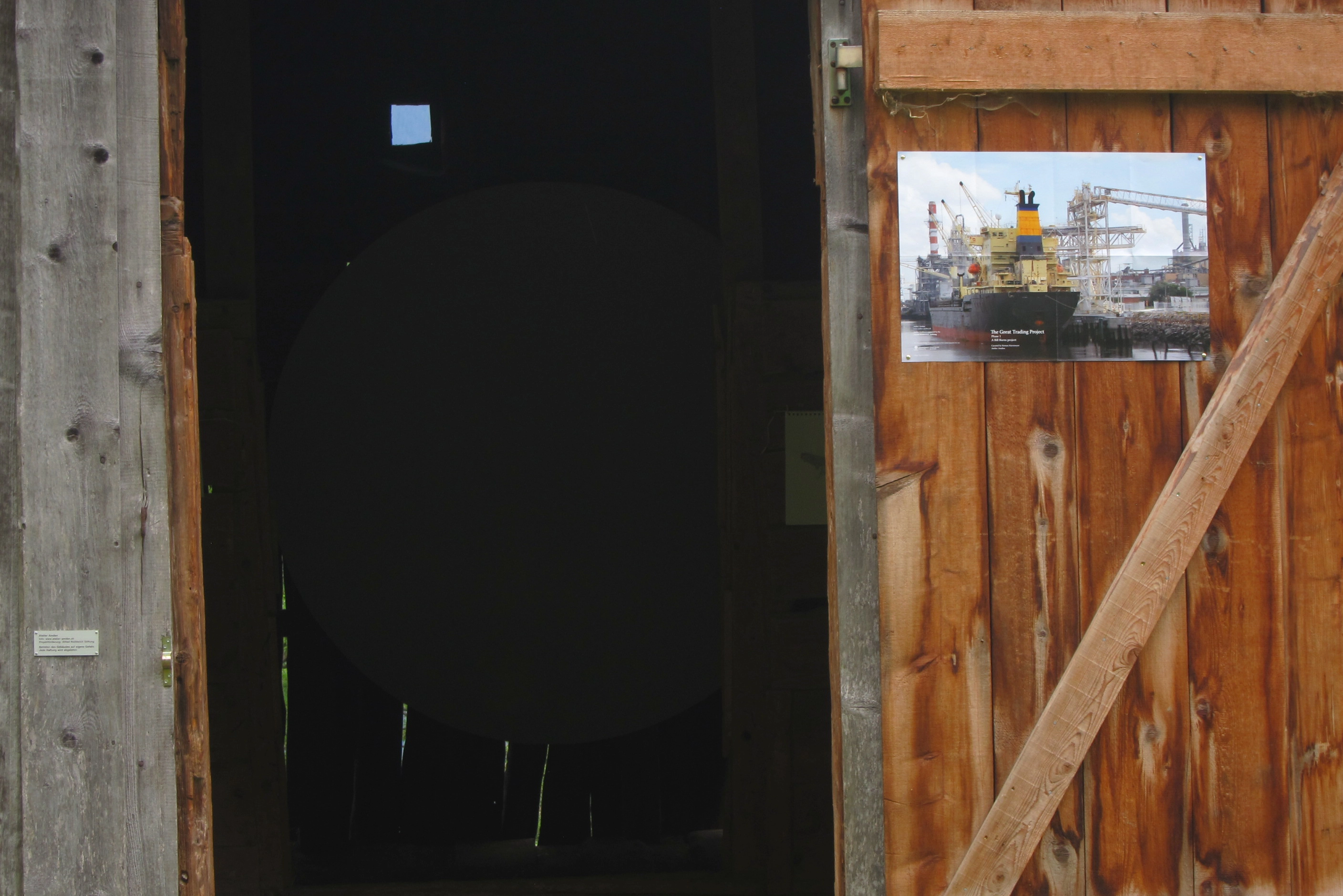 Bill Burns – The Great Trading Project, 2019 – Foto: Atelier Amden