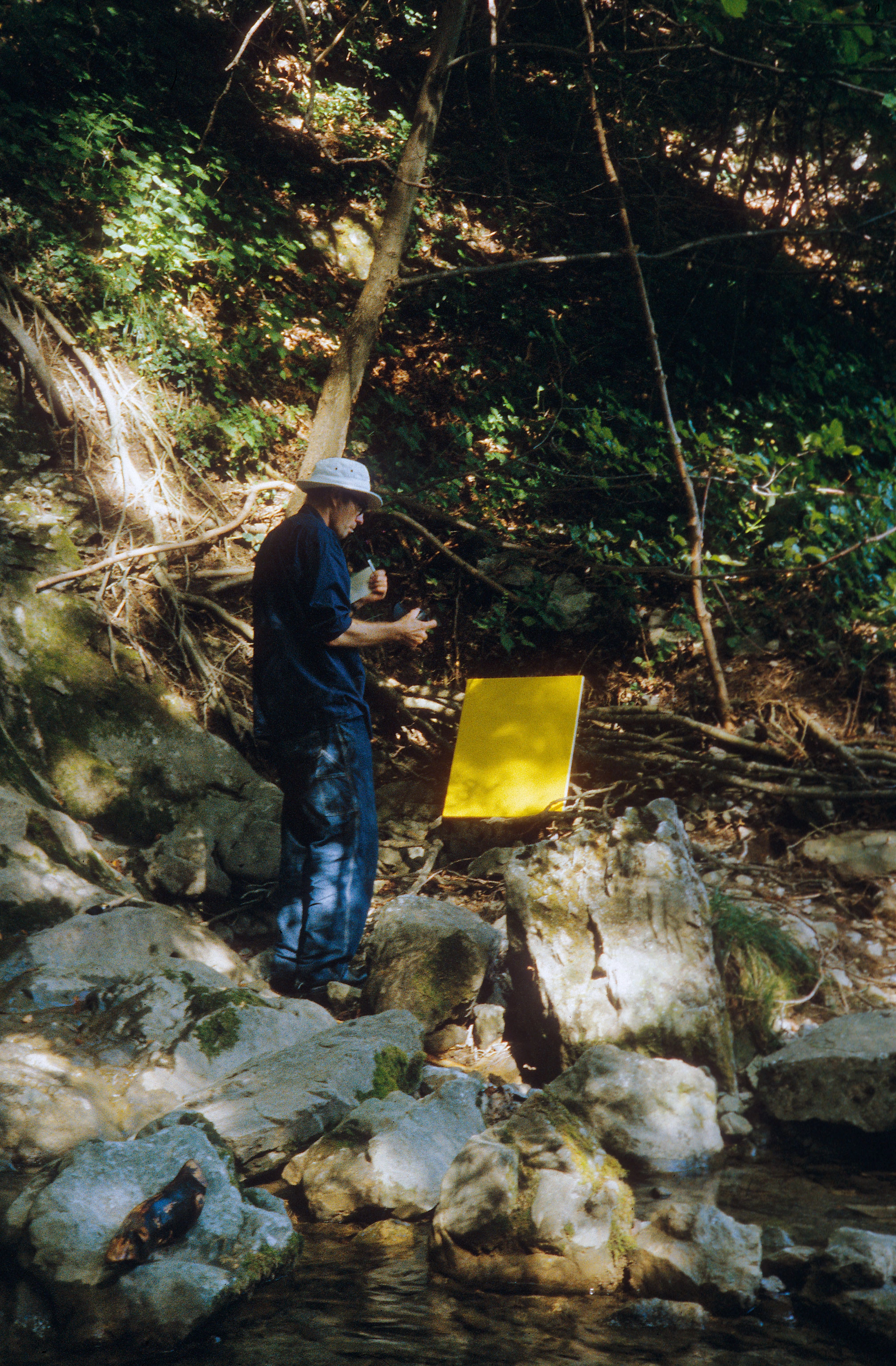 Bruno Jakob – Philosophy Energized (Invisible Paintings), 2002 – Photo: Eliane Rutishauser